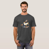 Boozing Penguin T-shirt (Voorkant volledig)