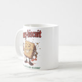 Boozy-Biscuit – Grappige Kerstbak- en Drankgrappen Koffiemok (Voorkant links)