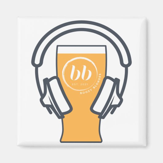 Boozy Blondes Magneet (Voorkant)