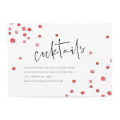 Boozy Cranberries Holiday Party Kaart