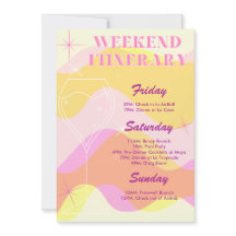 Boozy & Groovy Bachelorette Weekend Itinerary