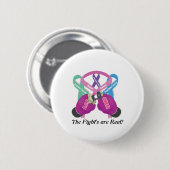 BOP Cancer Awareness Button (Voorkant /achterkant)