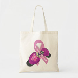 BOP CANCER- Breast Cancer Canvas tas
