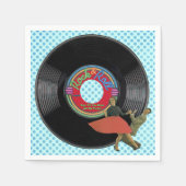 Bop 'Til you Drop' Servetten (Voorkant)