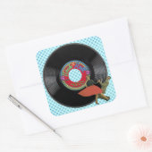 Bop 'Til you Drop Sticker' Vierkante Sticker (Envelop)