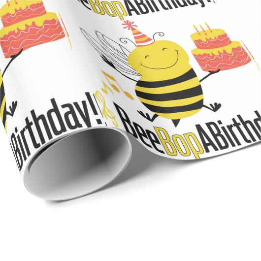 Bop van een geboorte cadeaupapier (Rol Hoek)