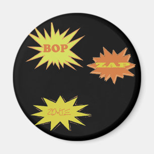 BOP ZAP ZOWIE RETRO MAGNEET