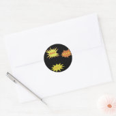 BOP ZAP ZOWIE RETRO RONDE STICKER (Envelop)