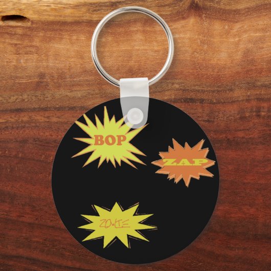 BOP ZAP ZOWIE RETRO SLEUTELHANGER (Voorkant)
