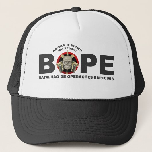 BOPE - Braziliaanse politie Trucker Pet (Voorkant)
