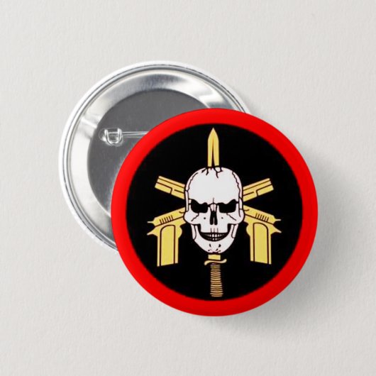 bope policia do brasil ronde button 5,7 cm (Voorkant /achterkant)