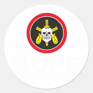 BOPE RONDE STICKER