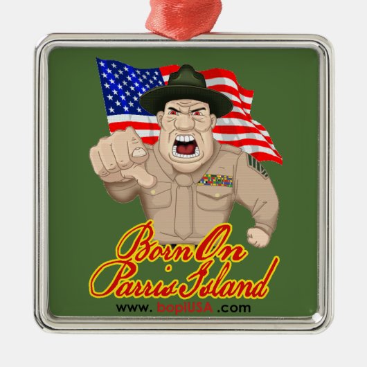 BOPI "OOH-RAH!" Ornament (Voorkant)