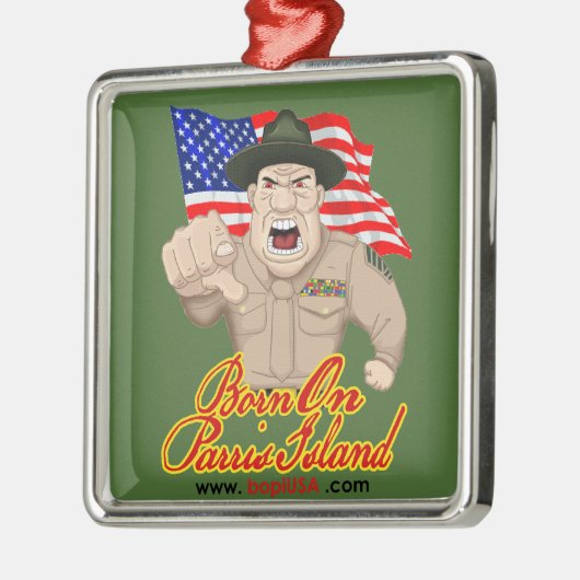 BOPI "OOH-RAH!" Ornament (Links)