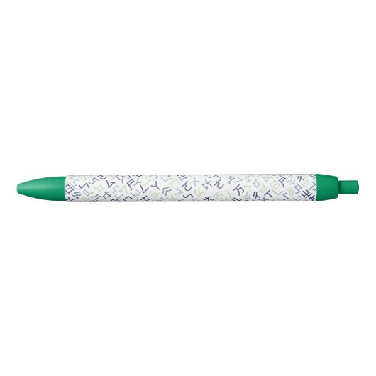 Bopomofo Zwarte Inkt Pen (Voorkant)