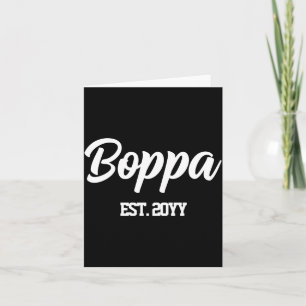 Boppa est jaar opa cadeau t-shirt kaart