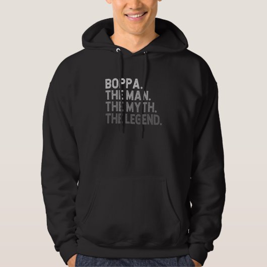 BOPPA The Man The Myth The Legend Father s Day Hoodie (Voorkant)