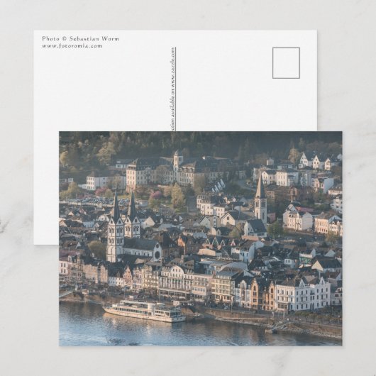 Boppard am Rhein Duitsland Briefkaart (Voorkant / Achterkant)