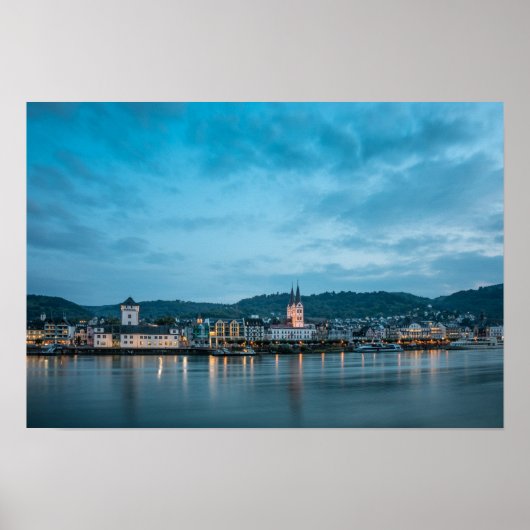 Boppard am Rhein Duitsland Poster (Voorkant)