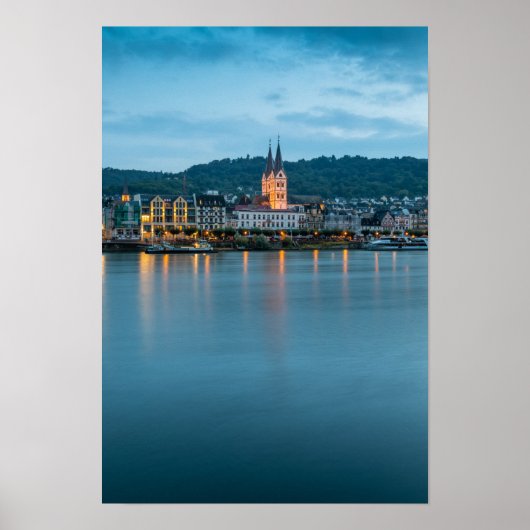 Boppard am Rhein Duitsland Poster (Voorkant)