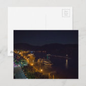Boppard bij nacht - briefkaart (Voorkant / Achterkant)