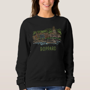 Boppard City Duitsland souvenir cadeau voor mannen Trui