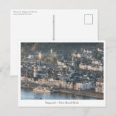 Boppard Duitsland Briefkaart (Voorkant / Achterkant)
