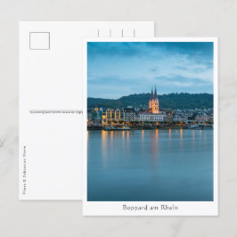 Boppard Duitsland Briefkaart