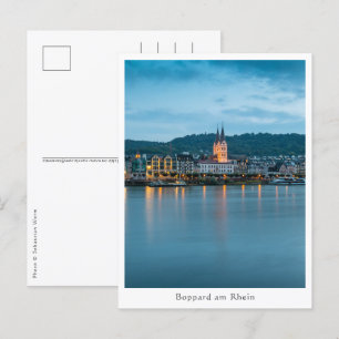 Boppard Duitsland Briefkaart
