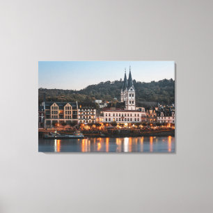 Boppard Duitsland Canvas Afdruk