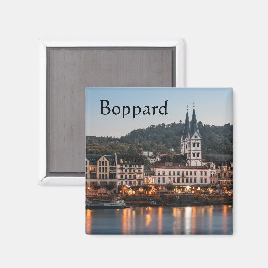 Boppard Duitsland Magneet (Voorkant / Achterkant)