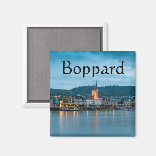 Boppard Duitsland Magneet (Voorkant / Achterkant)
