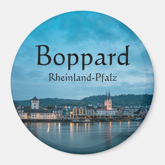 Boppard Duitsland Magneet (Voorkant)