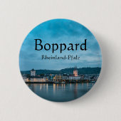 Boppard Duitsland Souvenir Ronde Button 5,7 Cm (Voorkant)