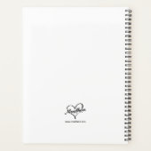 Boppard Duitsland Vintage Reis Kunst Planner (Achterkant)