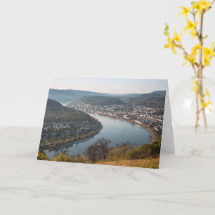 Boppard Landscape Foto Kaart