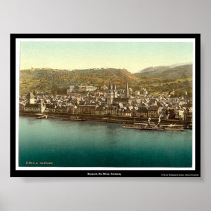 Boppard, Rijn, Duitsland Poster