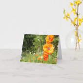 Boppy Poppies / Note Kaart (Gele Bloem)