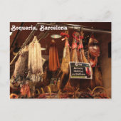 Boqueria-Butcher Briefkaart (Voorkant)
