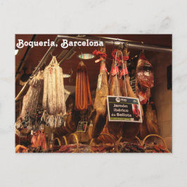 Boqueria-Butcher Briefkaart