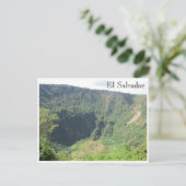 boquerón crater briefkaart (Staand voorkant)