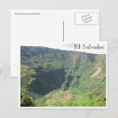 boquerón crater briefkaart (Voorkant / Achterkant)