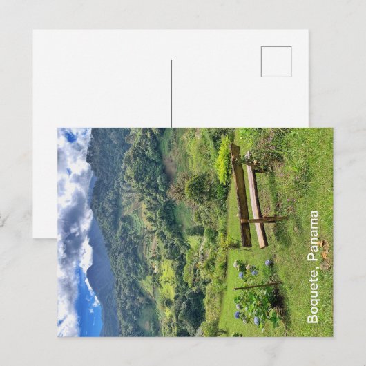 Boquete, Panama Briefkaart (Voorkant / Achterkant)