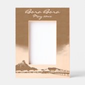 Bora Bora 4" x 6" Gegraveerde Lijstjes (Voorkant)