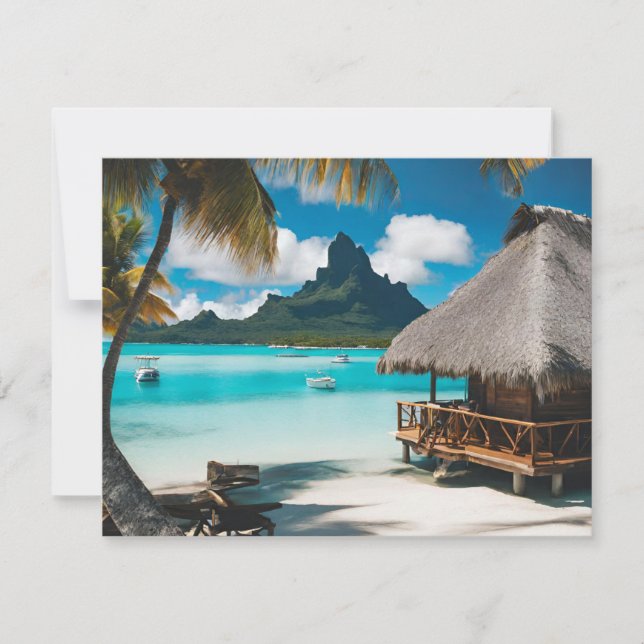 Bora Bora Ansichtkaart (2) (Voorkant)