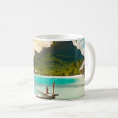 Bora Bora ansichtkaart (Bora Bora d) Koffiemok (Voorkant rechts)
