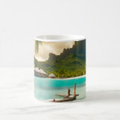Bora Bora ansichtkaart (Bora Bora d) Koffiemok (Center)