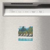 Bora Bora Ansichtkaart (Bora Bora e) Magneet (Insitu (Vaatwasser))