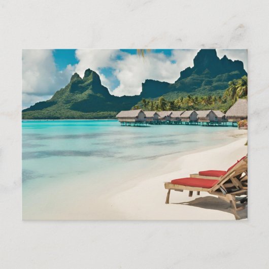 Bora Bora ansichtkaart (Bora Bora f) Briefkaart (Voorkant)