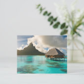 Bora Bora Ansichtkaart Briefkaart (Staand voorkant)